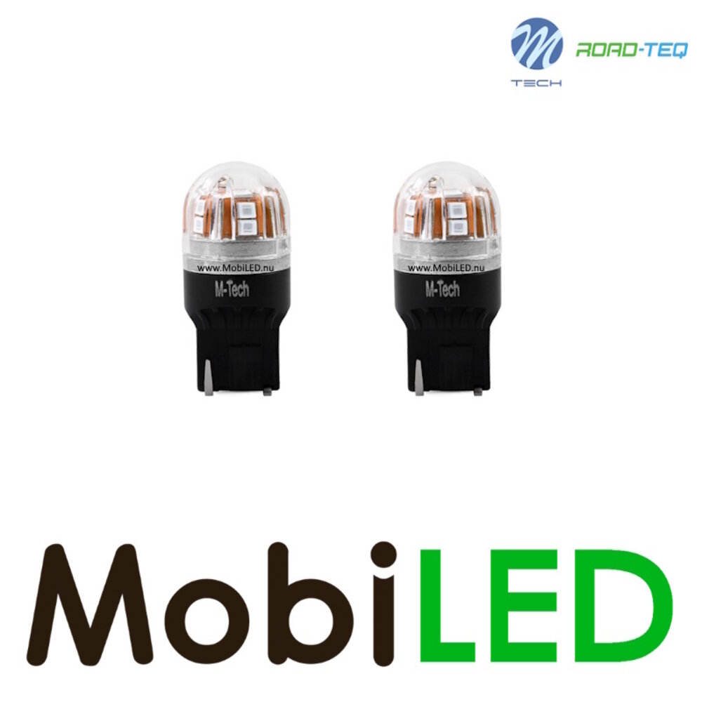 M-Tech M-TECH Blister Platinum LB828R-01B - T20 W21W, 12V 15x2835SMD, CANBUS, Rouge M-Tech M-TECH Blister Platinum LB828R-01B - T20 W21W, 12V 15x2835SMD, CANBUS, Rouge