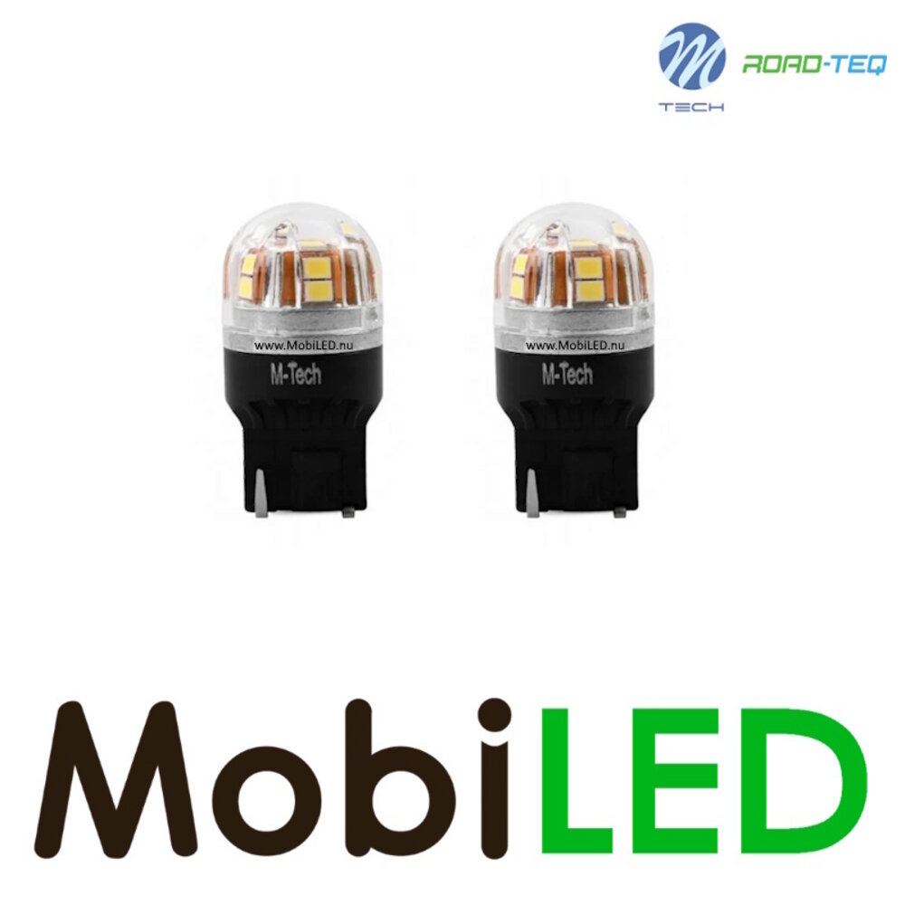 M-Tech M-TECH Blister Platinum LB830W-01B - P27W, 12V 15x2835SMD, CANBUS, Wit M-Tech M-TECH Blister Platinum LB830W-01B - P27W, 12V 15x2835SMD, CANBUS, Wit