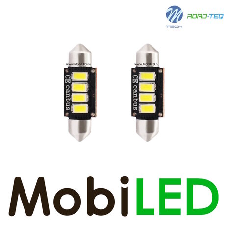 M-Tech M-TECH Blister Premium LB334W-01B - C5W 36mm, 12V 4xSMD5730 LED, CANBUS M-Tech M-TECH Blister Premium LB334W-01B - C5W 36mm, 12V 4xSMD5730 LED, CANBUS