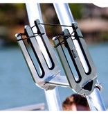WBRBA-UNI Quick Release Wakeboard Rack Brushed and Anodized - Uni.