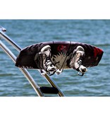 WBRBA-UNI Quick Release Wakeboard Rack Brushed and Anodized - Uni.