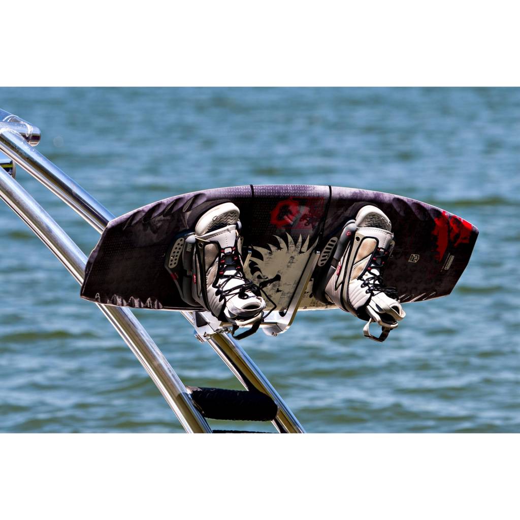Quick Release Wakeboard Rack Brushed and Anodized Uni. Titan Marine
