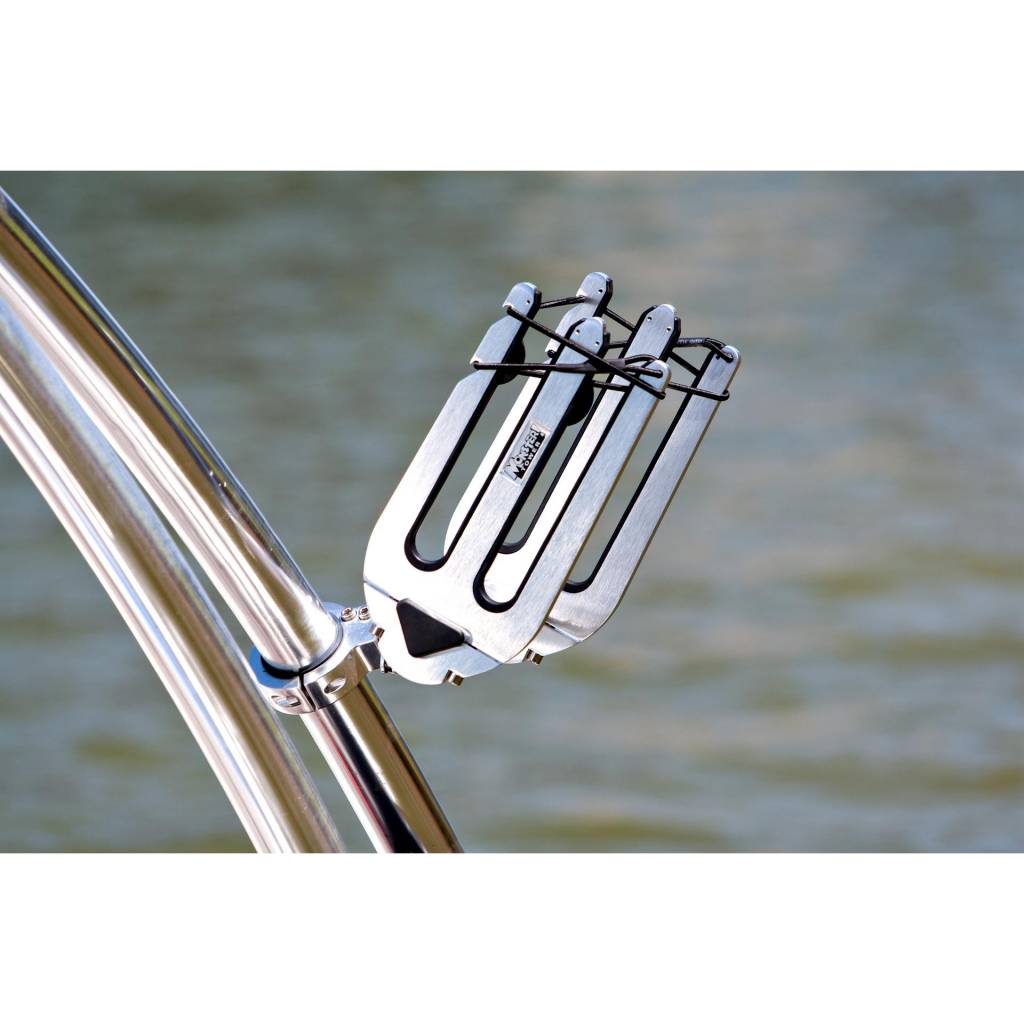 WBRBA-UNI Quick Release Wakeboard Rack Brushed and Anodized - Uni.