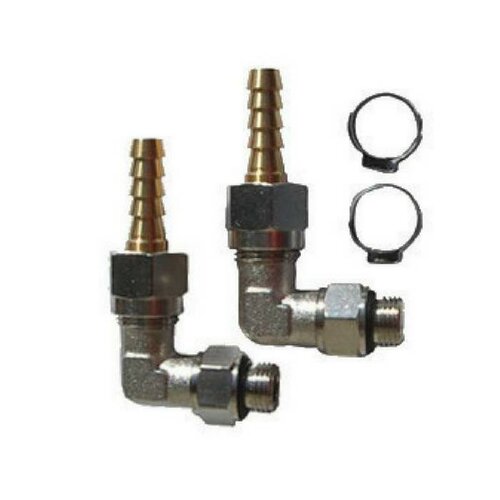 Lecomble & Schmitt Set of elbow fittings flexible tube-pump - G1/8 BSPP Ø8