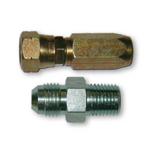 Lecomble & Schmitt L&S Satz gerader Edelstahlverschraubungen flexibel  - G1/4 BSPP Ø8