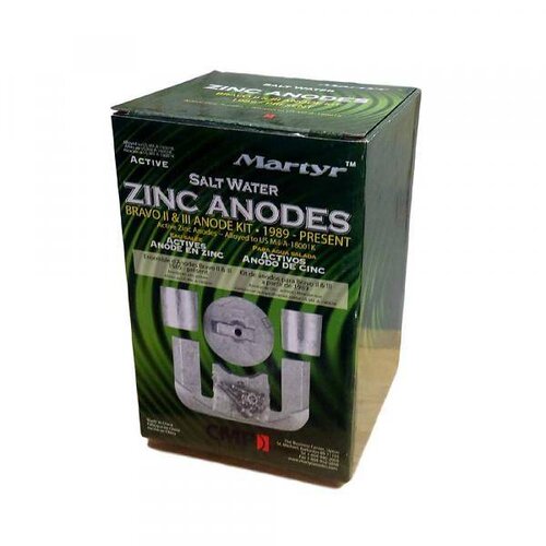 Martyr Anodes Mercruiser Anode Kit - Bravo 2-3 - ZN