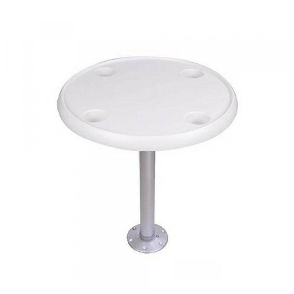 Titan Marine Runde Weiße Tischplatte - Ø 60 cm