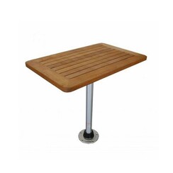 Teak-Tischplatte – Rechteckig – Mittelgroß – 45 cm × 70 cm