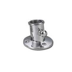 Flag pole socket high model - 25 mm