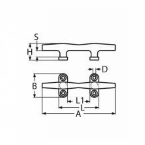 TM Hohlfrosch – AISI316 – 200 mm