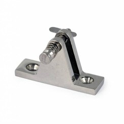 Deckmount Hinge SST with clevis pin