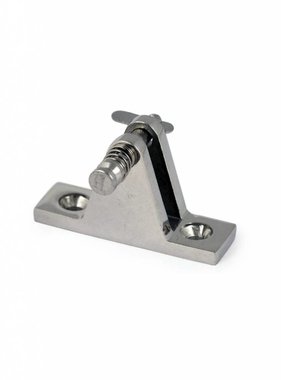 TM Deckmount Hinge SST with clevis pin