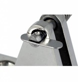 Titan Marine Deckmount Hinge SST with clevis pin