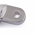 TM Eindkap buis met oog - RVS - 22 mm