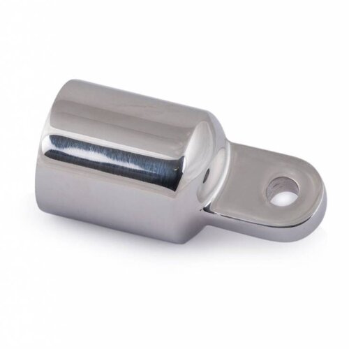 TM Eindkap buis met oog - RVS - 22 mm