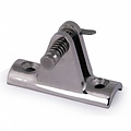TM Rail/Window mount hinge SST with clevis pin