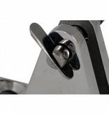 Titan Marine Rail/Window mount hinge SST with clevis pin