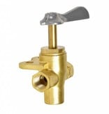 Titan Marine Tank Two-Way Valve -1/4" - Brass