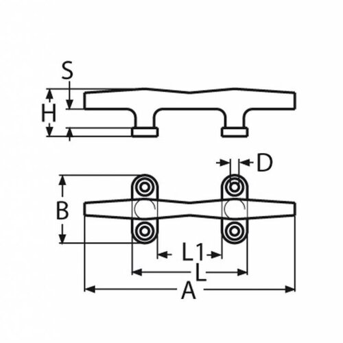 TM Hohlfrosch – AISI316 – 150 mm