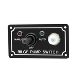 Easterner LED 3 way bilge pump switch panel