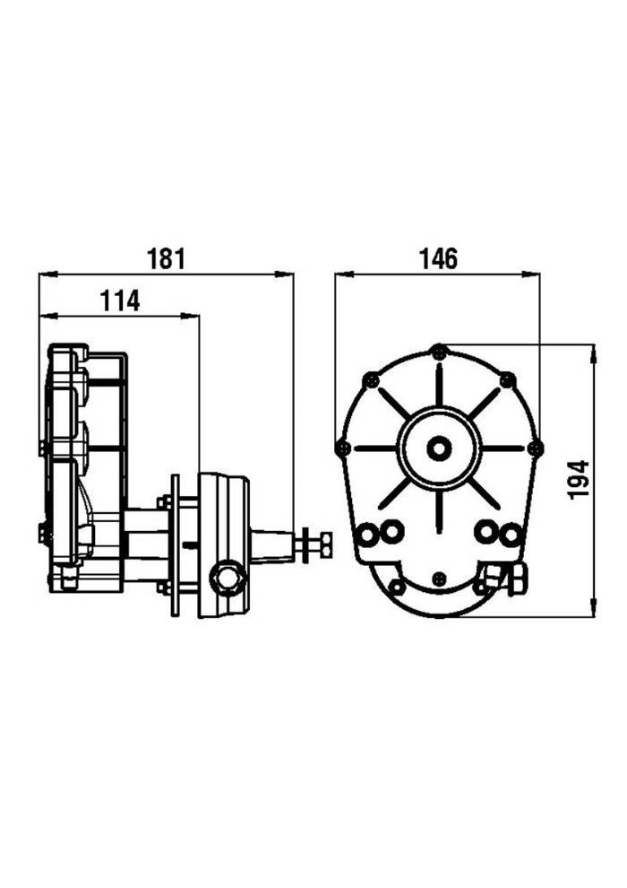 Riviera RIVIERA Stuursysteem set - KMDA100  met TO2  Stuurkabel