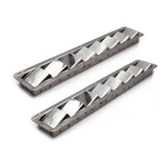 Ventilatierooster RVS - small - 8 slots
