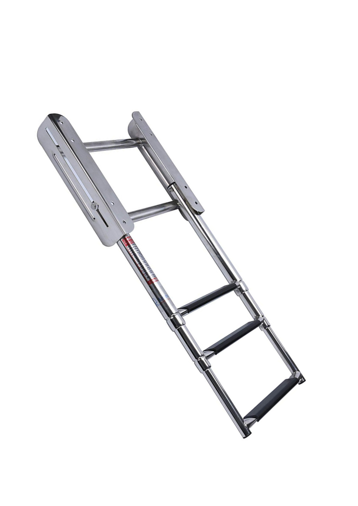 Titan Marine Edelstahl 316 Unterplatform Badeleiter - 3 Stufen