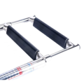 TM Telescopic ladder - Stainless steel 4 steps - width: 254 mm