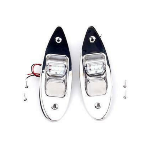 TM LED Hull Mount Navigation Light Stainless Steel - Set