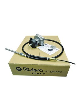 Riviera Steering system set - Titano series KSG04 with steering cable 8 ft. / 2.44 meters