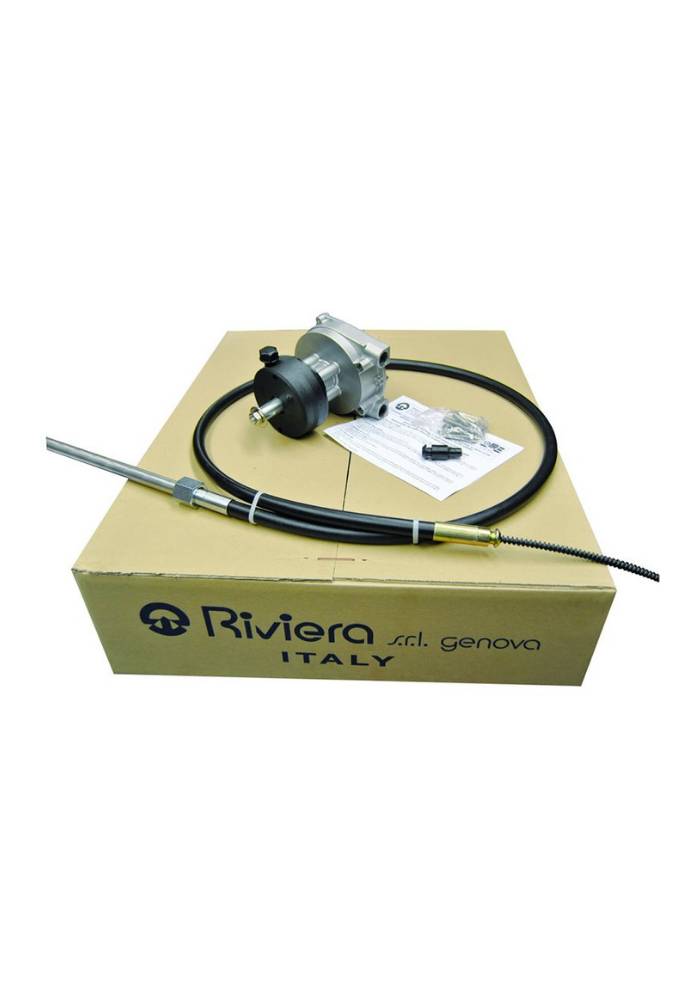 Riviera Steering system set - Titano Series KSG04 with steering cable 12 ft. / 3,66 meter