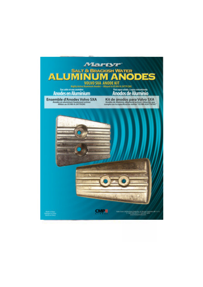 Martyr Anodes Volvo Penta Anode Kit SX-A - AL
