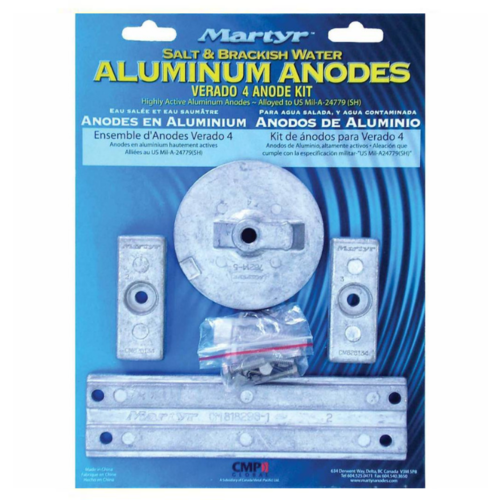 Martyr Anodes Mercury kit cm - Verado 4Kit - AL