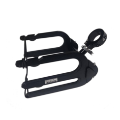 SWR-BK-UNI Quick Release Wake-/Surfboard Combo Rack Black - Uni