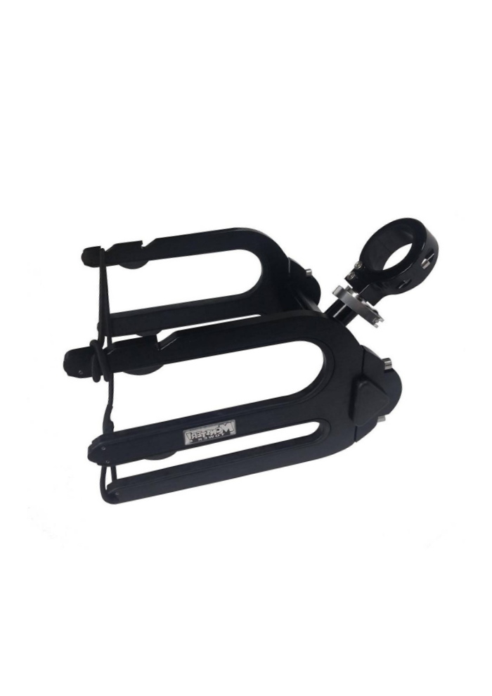 SWR-BK-UNI Quick Release Wake-/Surfboard Combo Rack Black - Uni