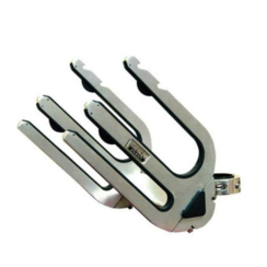 SWR-UNI Quick Release Wake-/Surfboard Rack Brushed & Anodized - Uni.