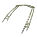 SOT-405 MTK XL Polished and Anodized Forward Facing Wakeboard Tower w/Nav Light