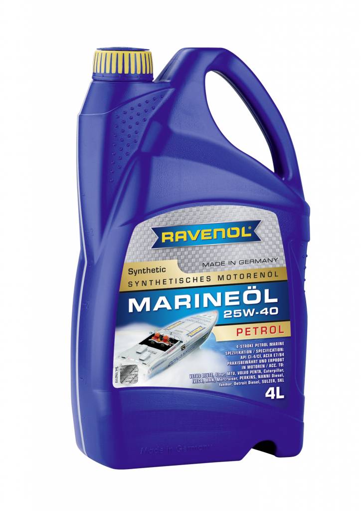 Ravenol Innenbordermotorenöl 25W40 synthetisch - 4 Ltr.