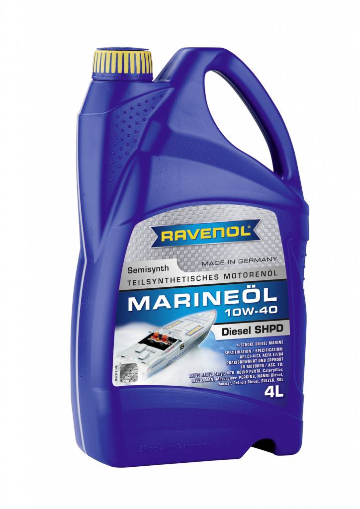 Ravenol Marine Oil Diesel SHPD SAE 10W-40 - 4 Ltr.