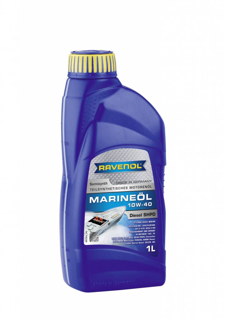 Ravenol Marine Oil Diesel SHPD SAE 10W-40 - 1 Ltr.