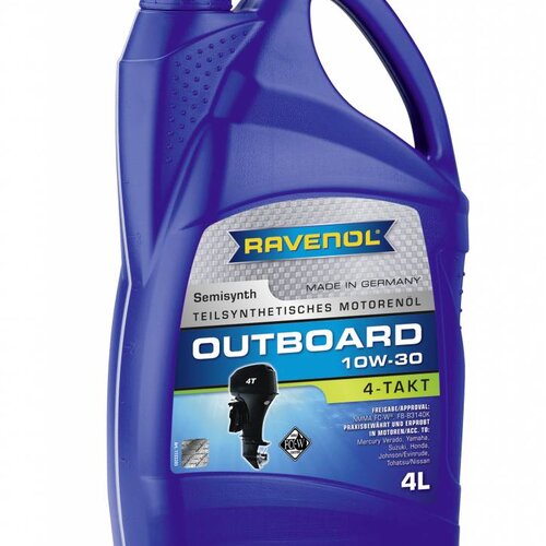 Ravenol Außenbordmotorenöl 4-Takt SAE 10W-30 - 4 Ltr.