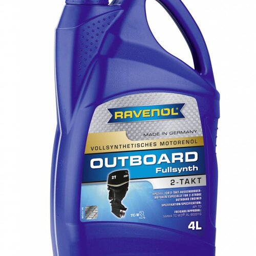 Ravenol Außenborderöl 2-Takt-Full-Synth - 4 Ltr.