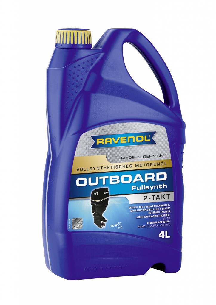 Ravenol Außenborderöl 2-Takt-Full-Synth - 4 Ltr.