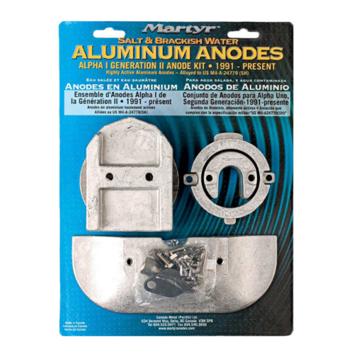 Martyr Anodes Mercruiser Anode Kit - Alpha Gen 2 - AL