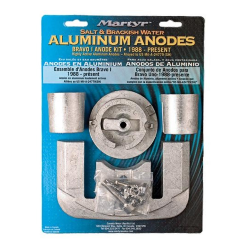 Martyr Anodes Mercruiser Anode Kit - Bravo 1 - AL