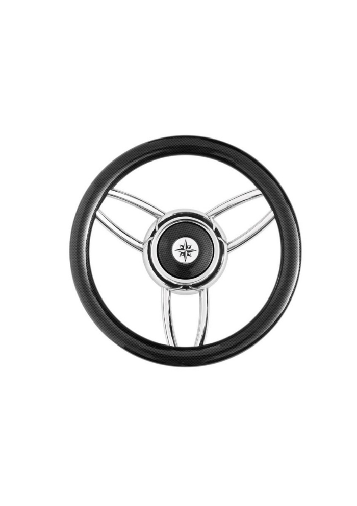 Savoretti Steering wheel T26CF/35 - Black Carbon - Ø 35 cm