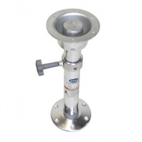Adjustable table leg including floor and table base 50-70 cm