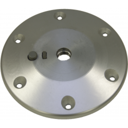 Adjustable table leg including floor and table base 50-70 cm