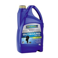 Ravenol Outboard Oil 4 stroke SAE 10W-40, 4 ltr.