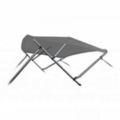 Sunmaster RVS Biminitop 3B-H137-B155-169 - Antraciet